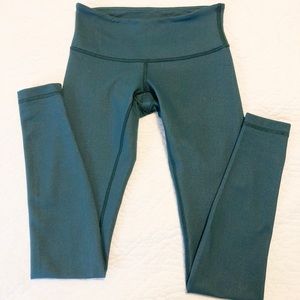 Full length mid raise leggings